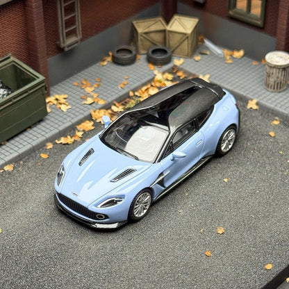 KING MODEL 1:64 Aston Martin Vanquish Zagato Shooting Brake Diecast Toys Car Model Gifts