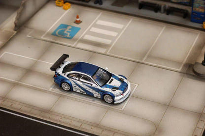 In Stock Ghost Player 1:64 E46 M3 GTR NFS Open Hood & Trunk Diecast Model Car Limited Collection
