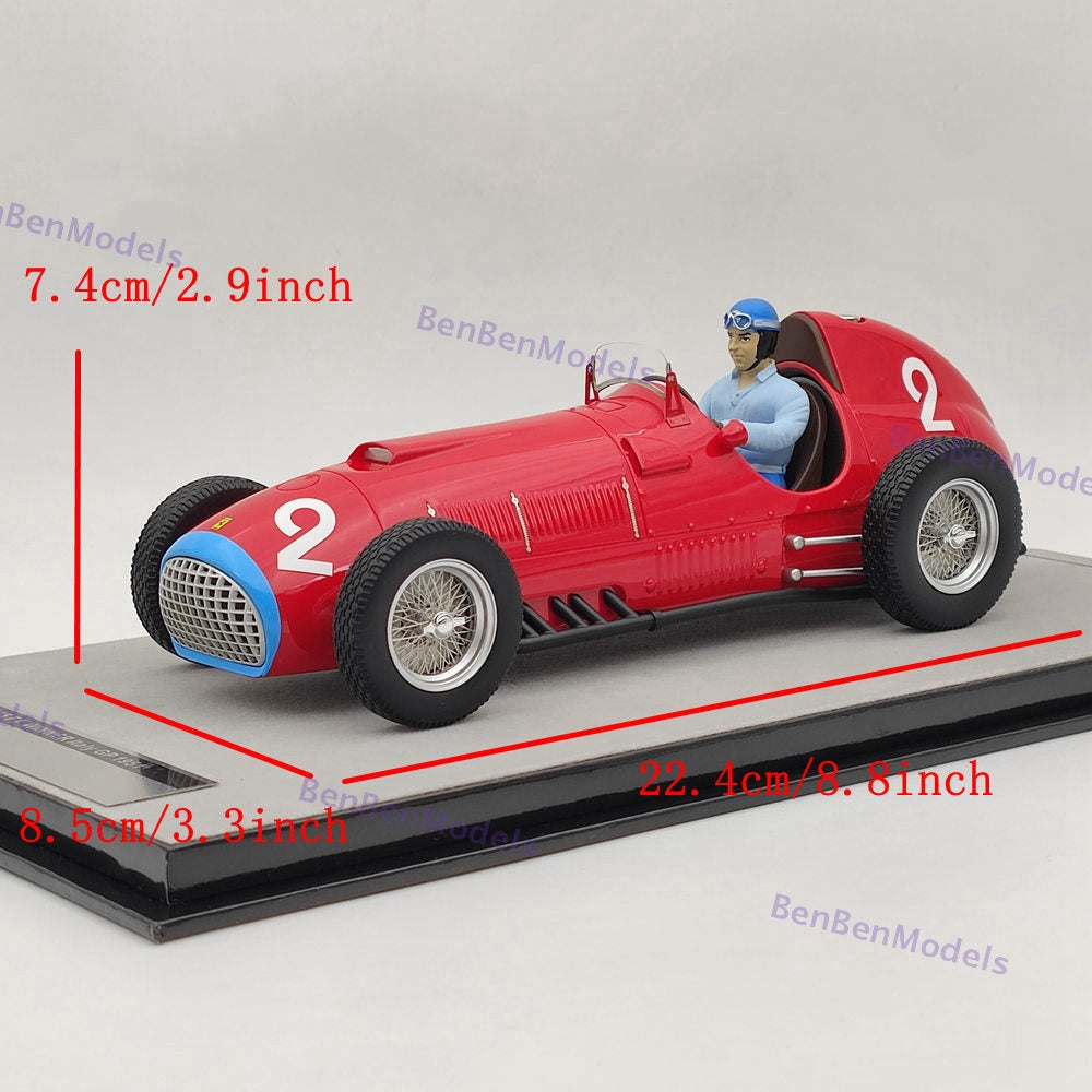 Tecnomodel 1/18 Mythos Series Ferrari 375 F1 #2 WINNER ltaly GP 1951 A.Ascari