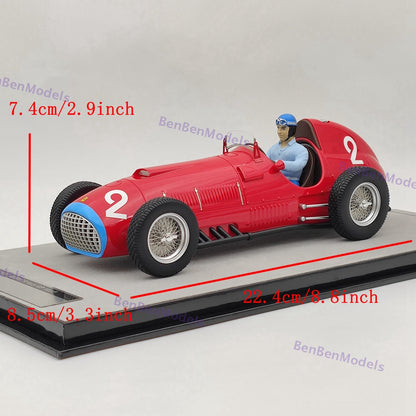 Tecnomodel 1/18 Mythos Series Ferrari 375 F1 #2 WINNER ltaly GP 1951 A.Ascari