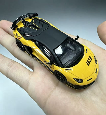 E Model 1/64 for Aventador SVJ Limited Alloy Car Model with Serial Code | Collectible Gift
