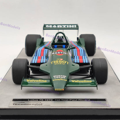 1/18 Tecnomodel Lotus 79 1979 1st Test Paul Ricard Nigel Mansell Mythos Series