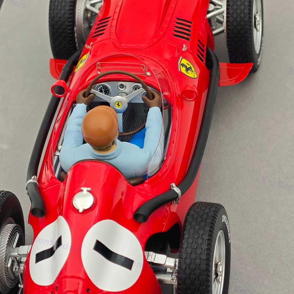 Tecno 1/18 Ferrari .Dino 246 F1 Winner England GP 1958 P.Collins #1 TMD18-116B