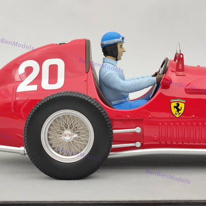 1/18 Tecnomodel Mythos Series Ferrari 375 F1 #20 Swiss GP 1951 A.Ascari Resin