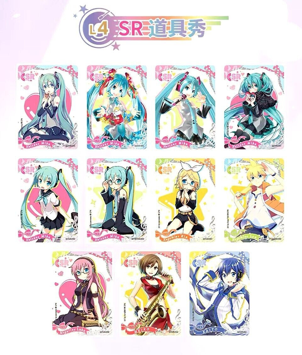 Kayou Hatsune Miku 30 Pack Booster Box CCG Trading Card Game New Anime 2024