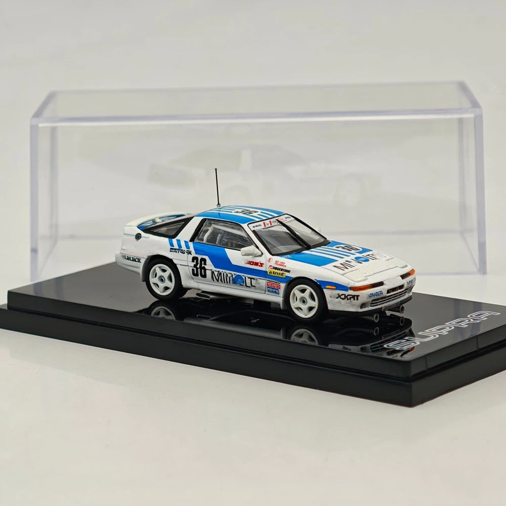 Hobby Japan 1/64 Supra MA70 Turbo Minolta 88 Biyo 89 Fujitsuten TOM'S 90 Diecast