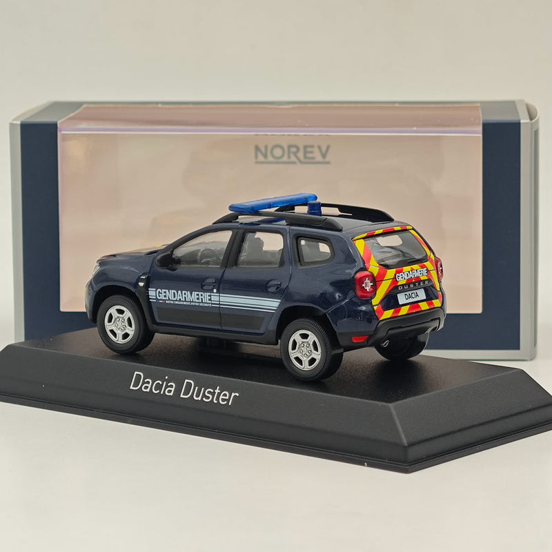 1/43 Norev Dacia Duster Gendamerie 2020 Diecast Models Car Collection Blue