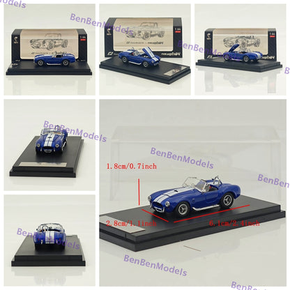 Fine Works 1/64 Ford SHELBY COBRA 427S/C Diecast Models Car Limited Collection