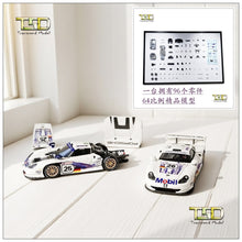 TSD 1:64 for 1997 911 GT1 LM Openable - hood Alloy Toys Car Model - Collectible Gifts