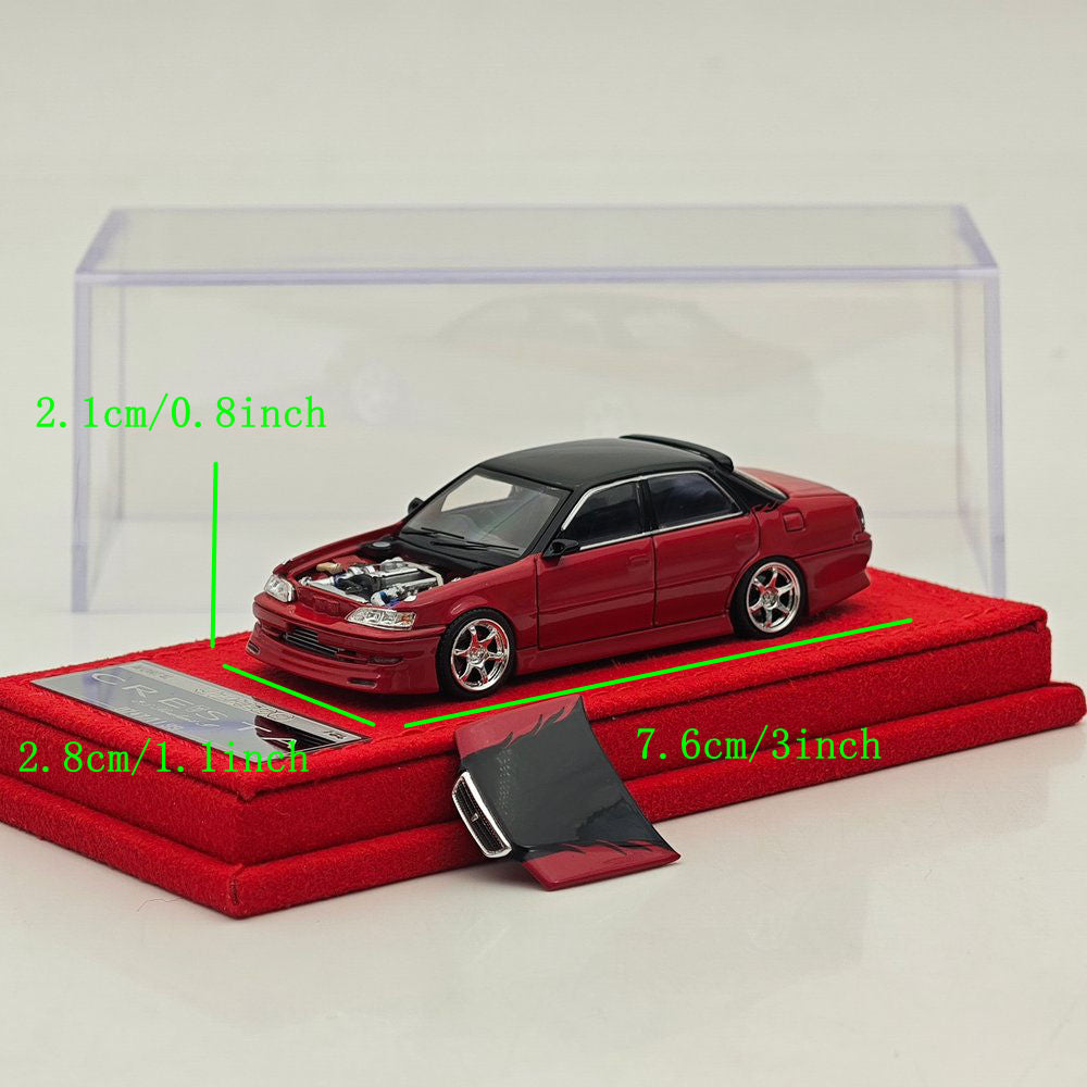 Mortal 1:64 JDM Cresta X100 5th Gen Alloy Collectible Toys Car Models Figurine Decoration Gift