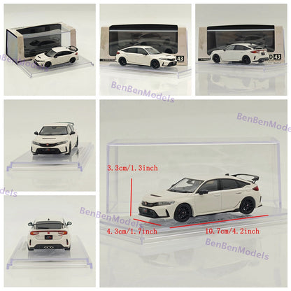 1/43 Hobby Japan HJD43 CIVIC TYPE R (FL5) RACING BLACK Package Diecast Car Model