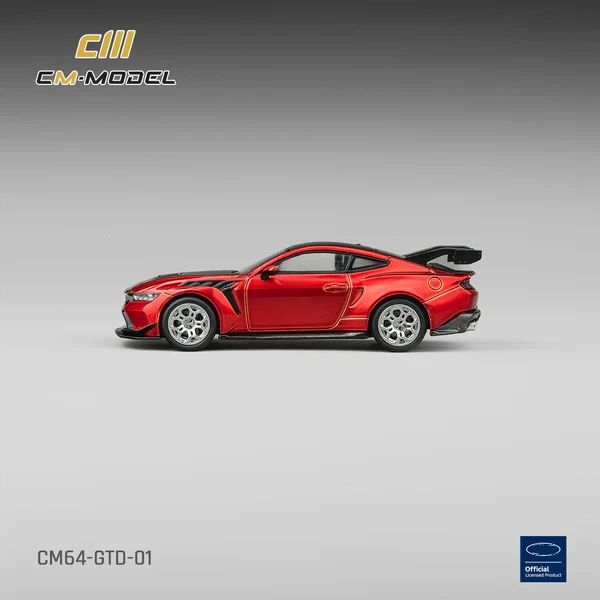 Pre-Order CM Model 1/64 Mustang MK7 GTD Chroma Flame CM64-GTD-01 Limited Diecast Model Car