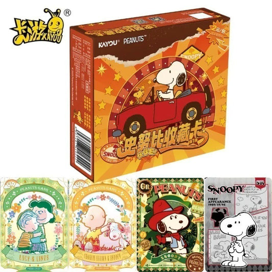 Kayou Snoopy Peanuts Comics Official Licensed Anime Trading Cards Sealed Box