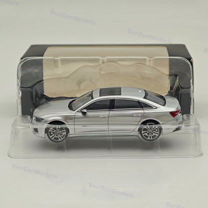 1/64 VAV Audi A6L Diecast Toys Car Models Collection Gifts Silver/Black/White