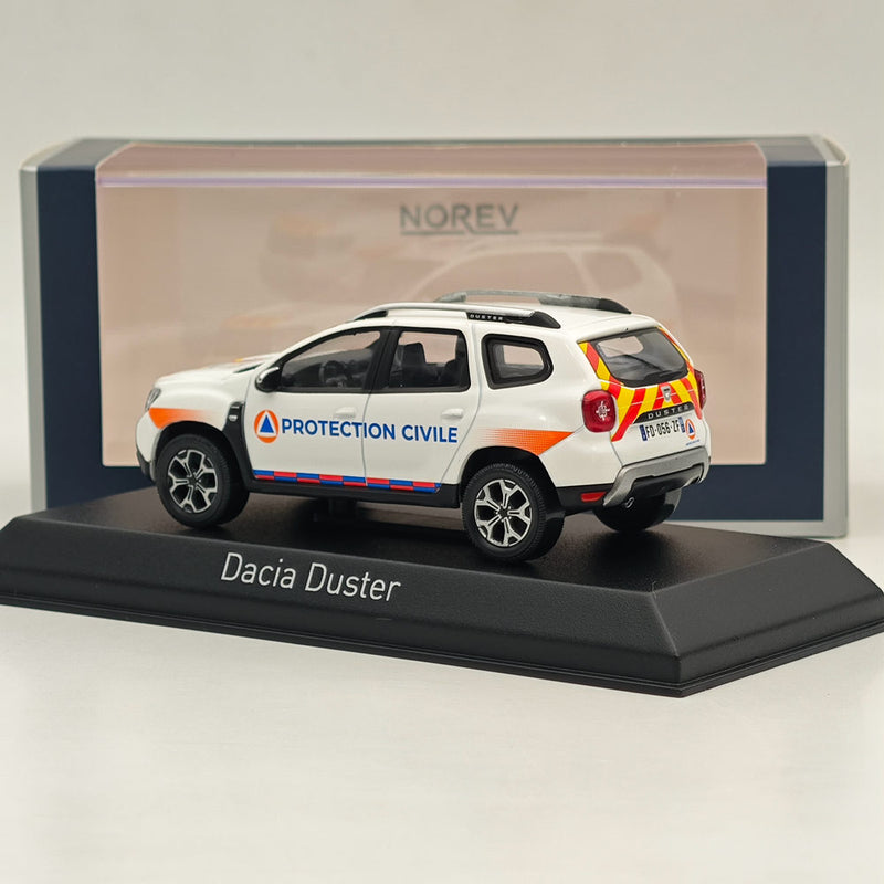 1/43 Norev Dacia Duster 2020 Secouristes Diecast Model Cars Collection White