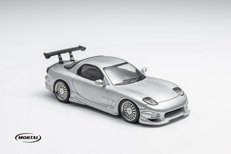 Pre-sale Mortal 1:64 Mazda RX7 Veilside Diecast Toys Car Models Hobby Collection Gifts The Fast and the Furious