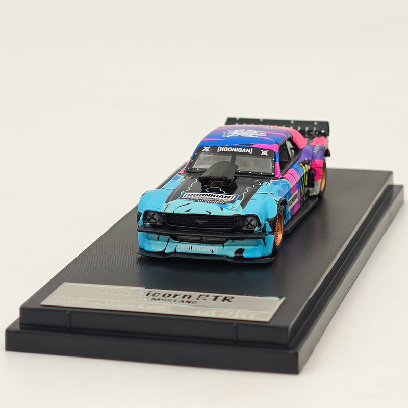 Street Weapon SW 1:64 Mustang 1965 Hoonicorn RTR Los Angeles Monster Diecast Model Limited Edition Collection