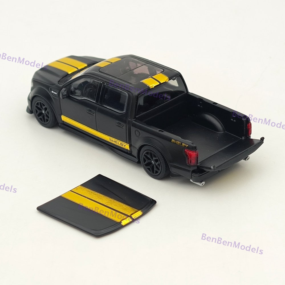 1:64 Funny Model F-150 Shelby Super Snake Pickup Sport Truck Model Diecast
