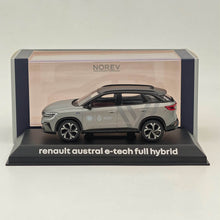 1/43 Norev Renault Austral E-tech Full Hybrid Partenaire Premium Diecast Grey