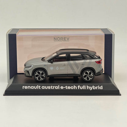 1/43 Norev Renault Austral E-tech Full Hybrid Partenaire Premium Diecast Grey