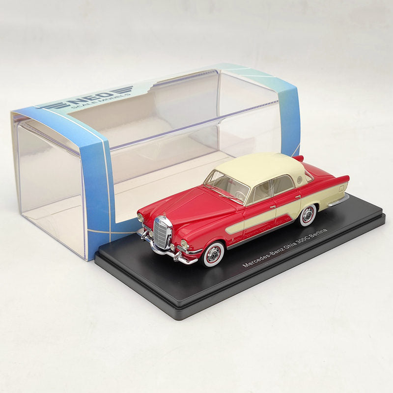 NEO Scale Models 1:43 Mercedes Benz Ghia 300C Berlina Red