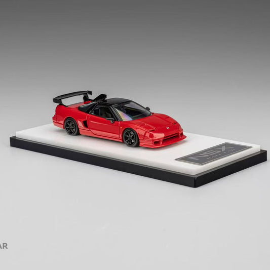 NSX NA1 NSX R Air Force Combat Gray MT 1:64 Turn Light Open Cover Alloy Car Model