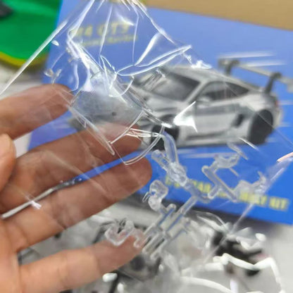 Elite Build 1:64 M4 GT3 Sectional Modification Kit Alloy Car Model Collection Ornaments