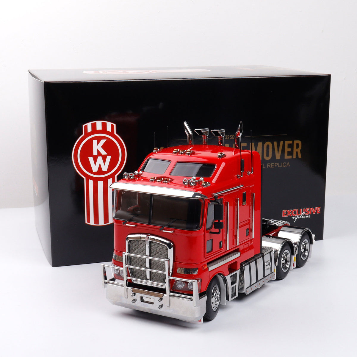 Kenworth K200 Kenworth Australia Heavy Truck Mop Head Exclusive 1:32 Alloy Trailer Model
