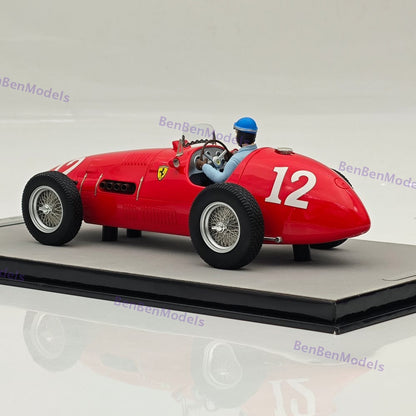 Tecnomodel 1/18 Ferrari 500 F2 Mythos Series Winner Gp Monza A.Ascari 1952 #12