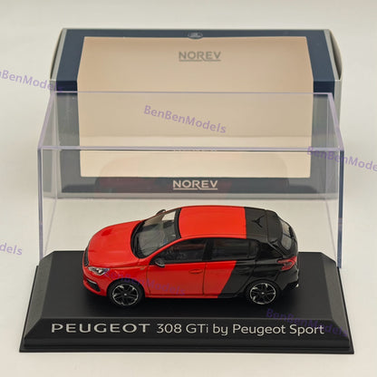 1/43 Norev 308 GTi SPORT VERSIO Diecast Models Car Limited Red/BLACK
