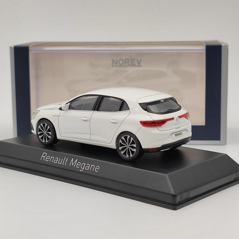 1/43 Norev Renault Megane 2020 White Diecast Models Car Christmas Gift