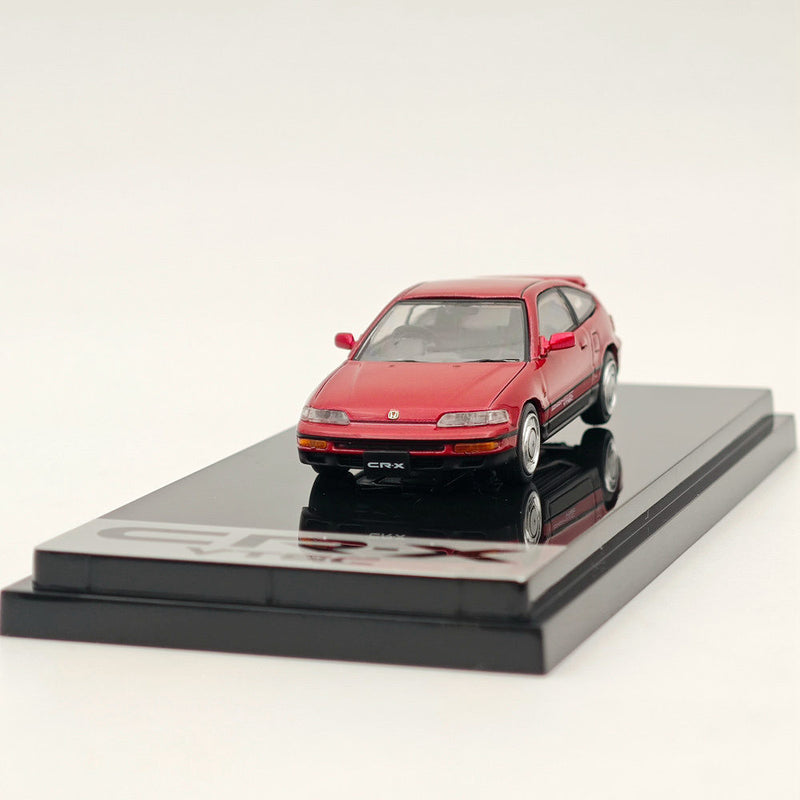 1/64 Hobby Japan Honda CR-X SiR (EF8) 1989 VTEC with Engine Display Model Red