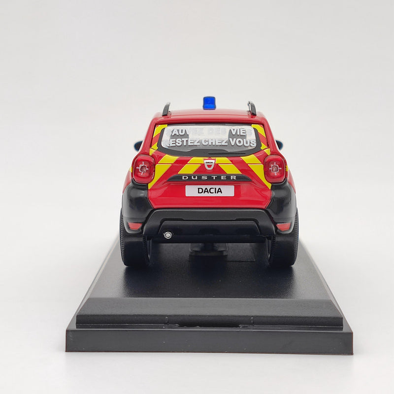 1/43 Norev Dacia Duster POMPIERS 2020 Red Diecast Models Car Christmas Gift
