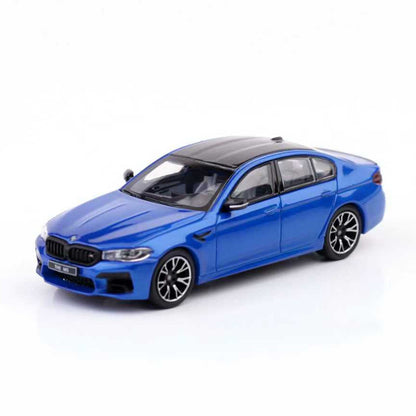 HM 1:64 Scale M5 F90 Four-Door Coupe Die-Cast Toys Car Model Collection 5 Series