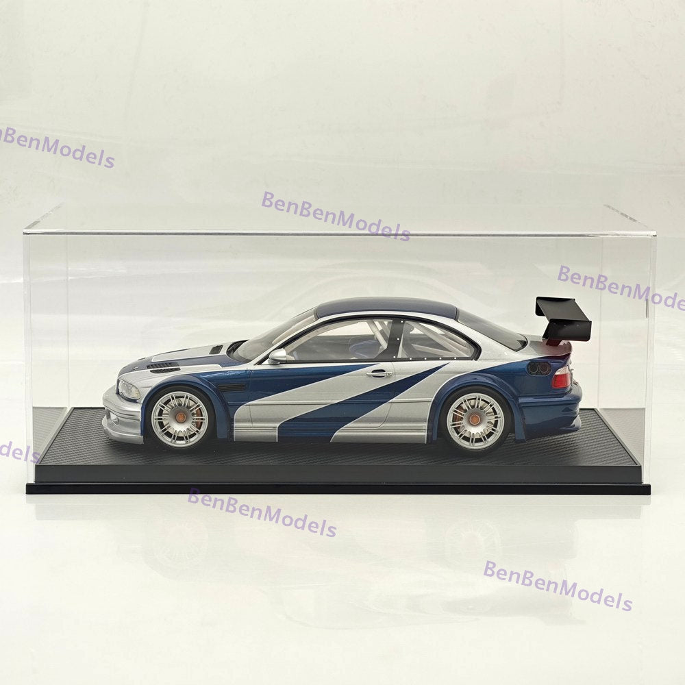 Pre-sale SW 1:18 BMW M3 GTR E46 Need For Speed Limited Edition Resin Model Car Collectible Gifts