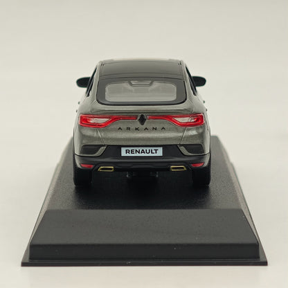 Modèle réduit de voiture moulée sous pression grise Norev Renault Arkana E-Tech, modèle réduit de 2022, 1/43