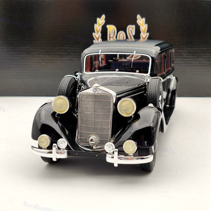 1/18 BOS Mercedes Benz 260D Pullman Limousine Black 1937 Limited Collection