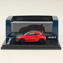 Hobby Japan 1:64 Toyota GRMN YARIS Circuit Package Emotional Red II HJ643024CR Diecast Models Car Collection