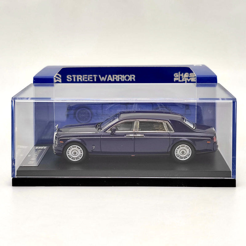 1/64 STREET WARRIOR Rolls Royce PHANTOM VII Purple Diecast Model Car Collection