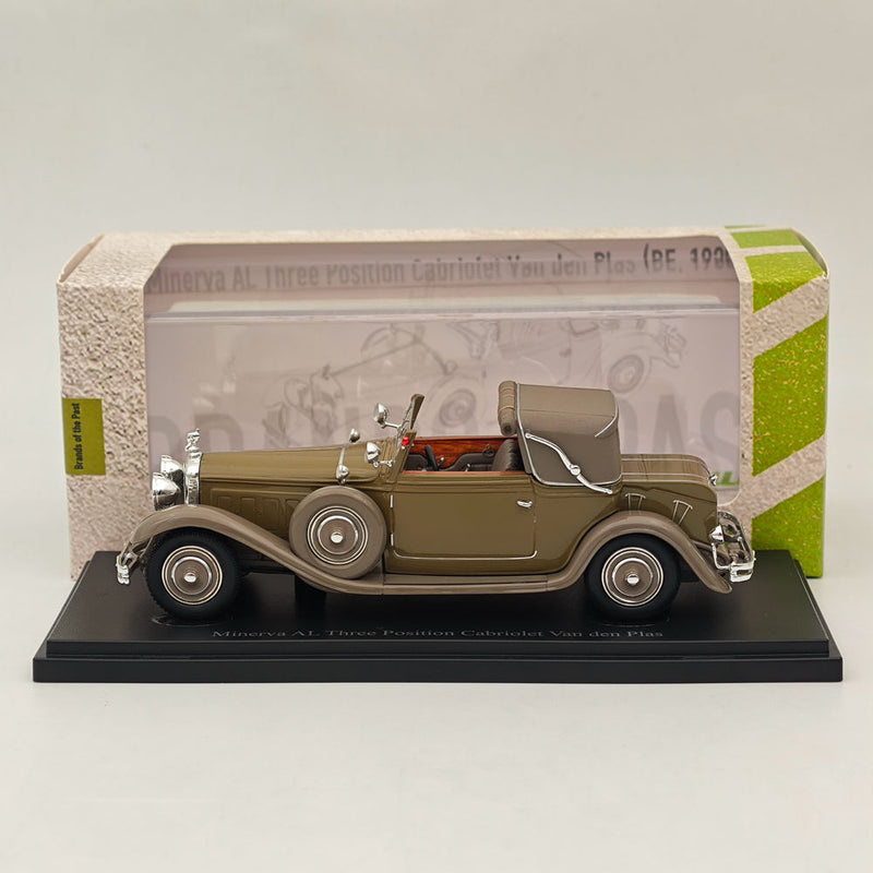 AutoCult Avenue 43 1/43 Minerva Al Three Position Cabriolet Van Den Plas