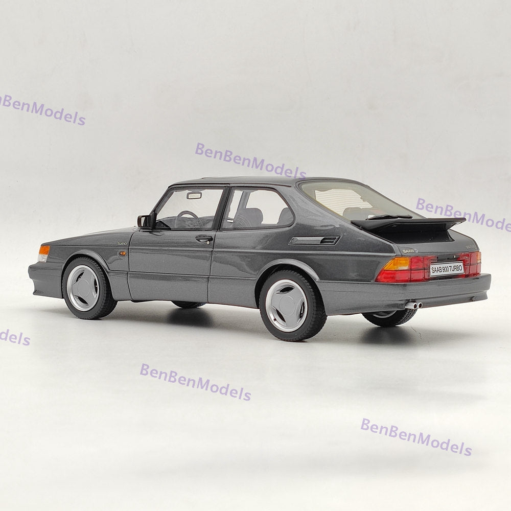 DNA Collectibles 1/18 Saab 900 Turbo T16 Airflow Grey DNA000113 Resin Model Car