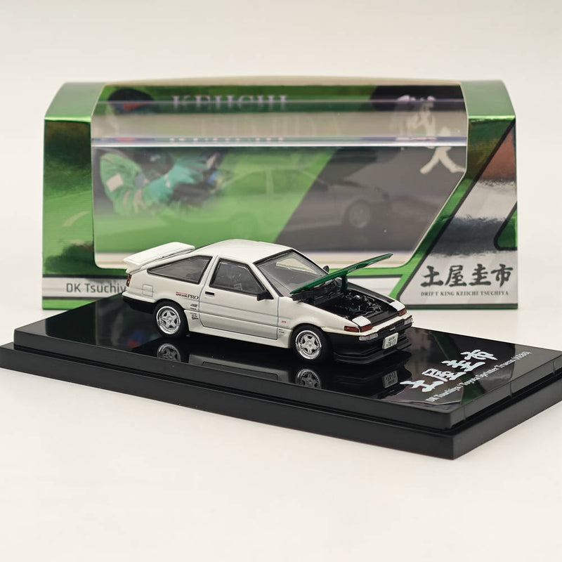 Hobby Japan 1/64 Toyota SPRINTER TRUENO (AE86) DRIFT KING DK Tsuchiya HJ646052DK Diecast Model Car Limited Collection