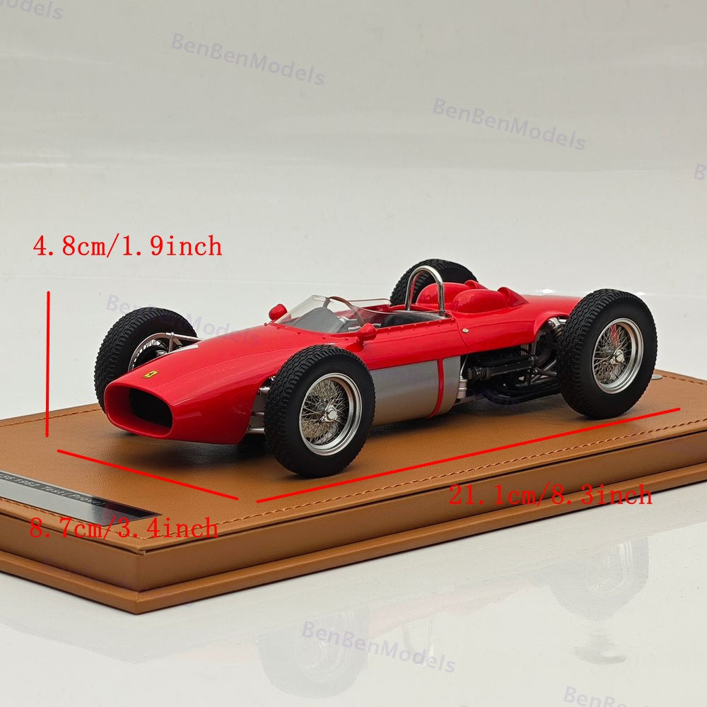 Tecno 1/18 Ferrari 156 F1 1962 German GP Test Lorenzo Bandini #4 TM18-308A