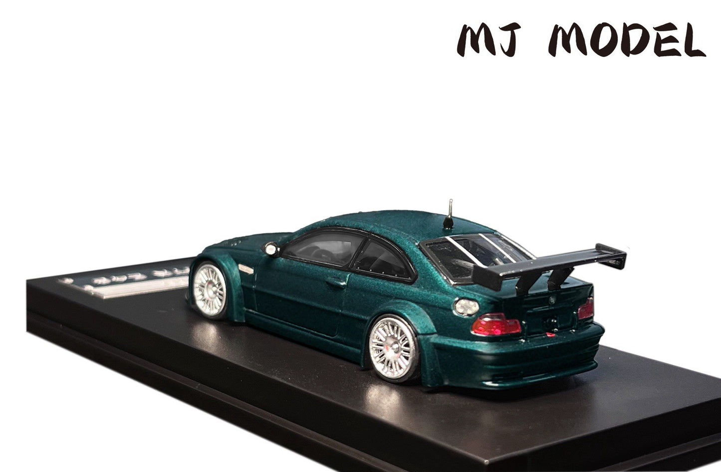 MJ 1:64 M3 GTR British Green Diecast Car Models Collectible - Limited Edition Gifts