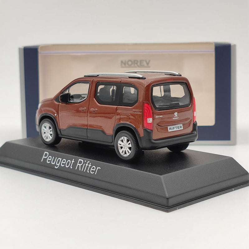 1/43 Norev Peugeot Rifter Van Brown Diecast Models Car Christmas Gift Collection