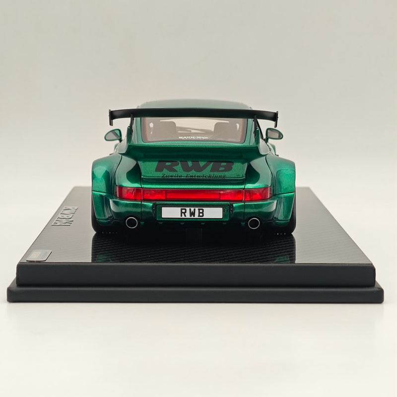 *RARE* TGM Model 1/18 RWB Porsche 911 964 Metallic Green TGM18002 Resin Limited Edition Collection