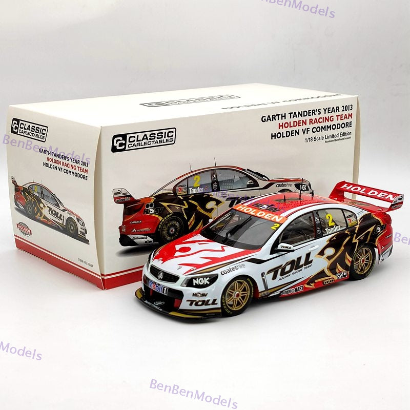 Classic Carlectables 1:18 Garth Tander's 2013 Toll VF Commodore #2 18534