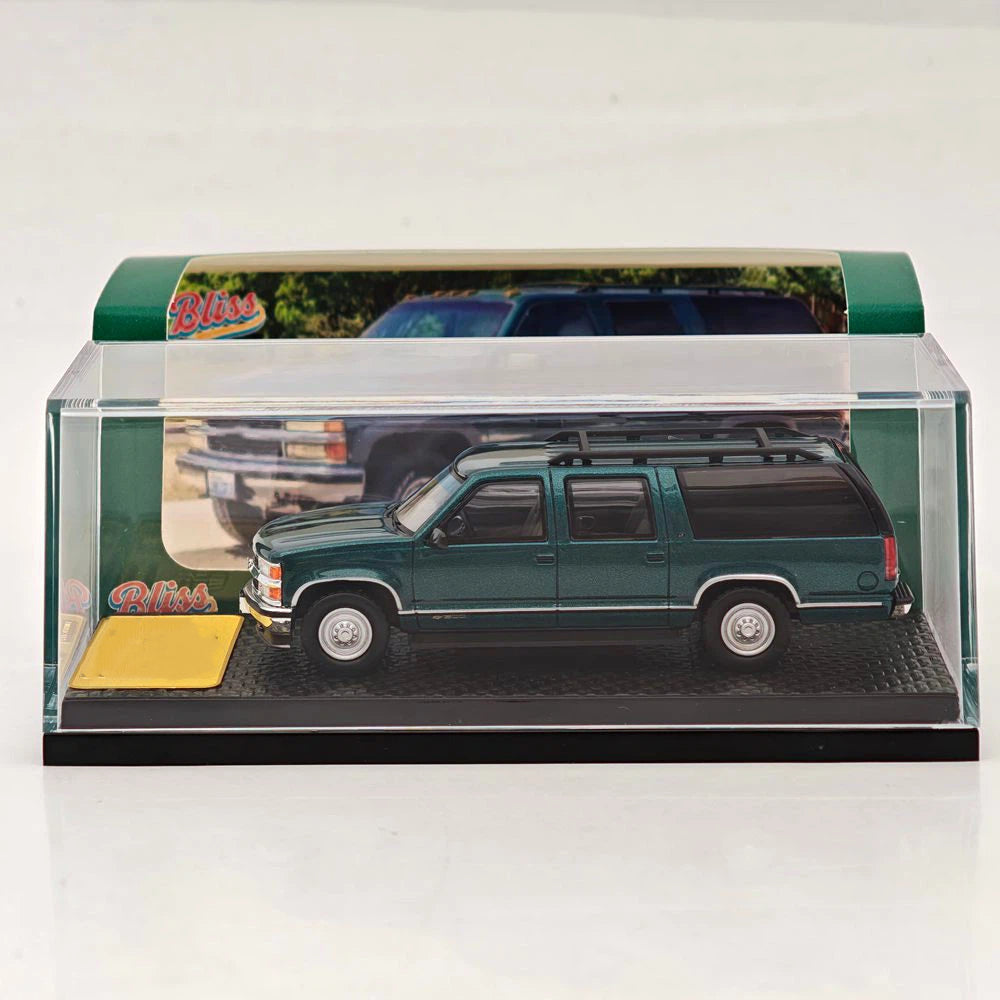 Bliss 1:64 Suburban GMT400 Full-size SUV Sports Model TMCS Malaysia 2026 Ltd 499 Diecast Model Car