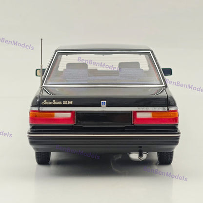 1/18 Toyota Crown Seventh Generation MS122 Black / Blue Interior Diecast