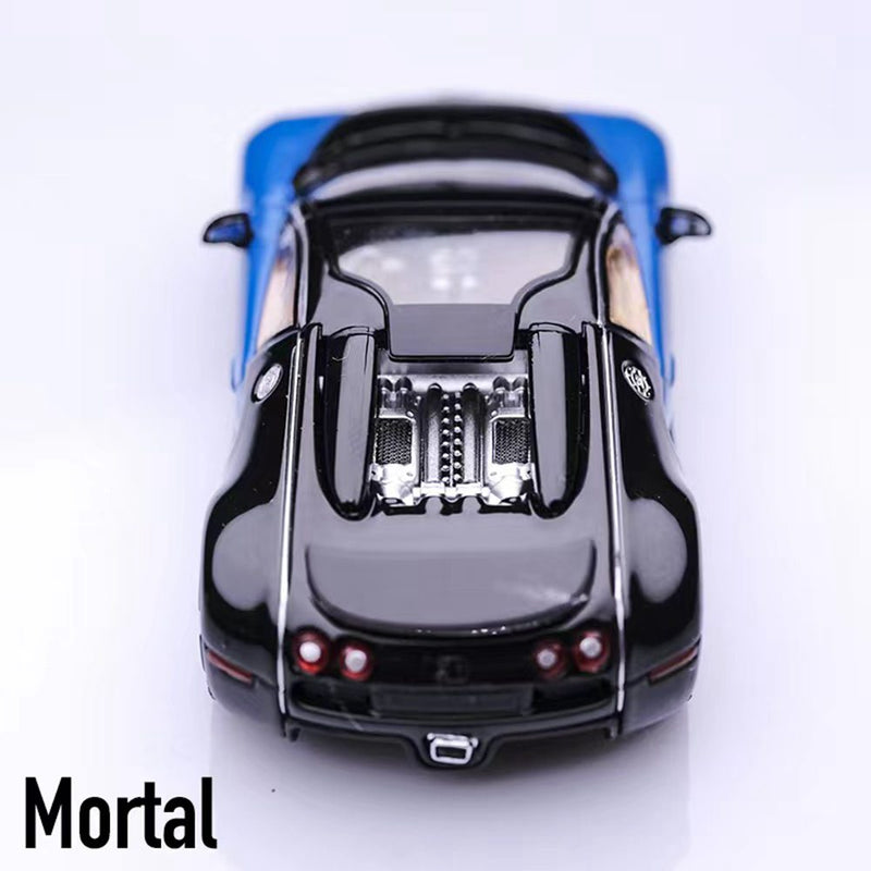 Mortal 1:64 Bugatti Veyron Super Sport Diecast Toys Car Models Collection Gifts Panda Gulf Ceramics Gifts